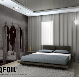 Reflective Ceiling. Printed Wall Mural