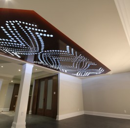 Backlit Perforated Stretch Ceiling