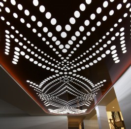 Backlit Perforated Stretch Ceiling