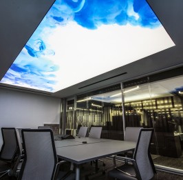 Printed Backlit Stretch Ceiling